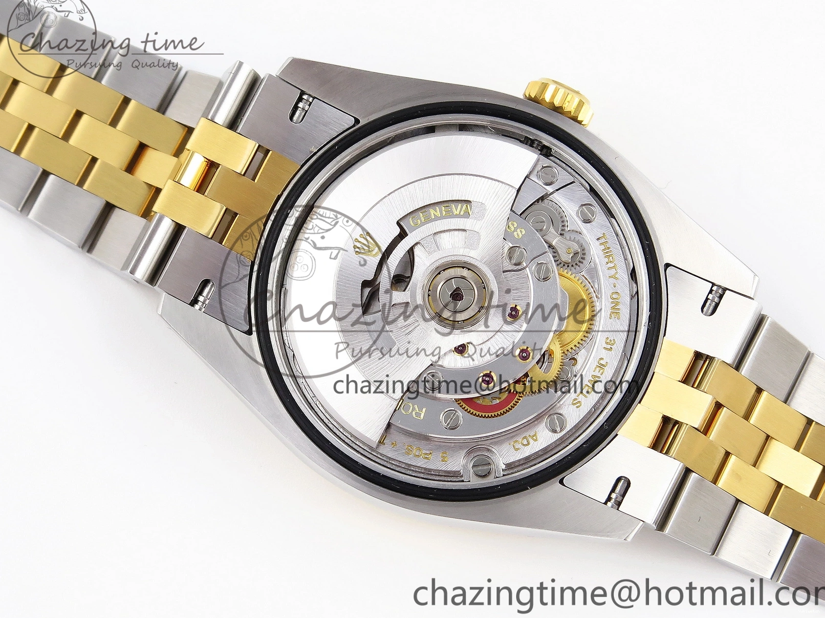 Bracelet Marker SS DateJust VSF VS3235 36 YG Roman 904L 126233 Edition 1:1 Steel Best Green Jubilee Gray on Dial 0211